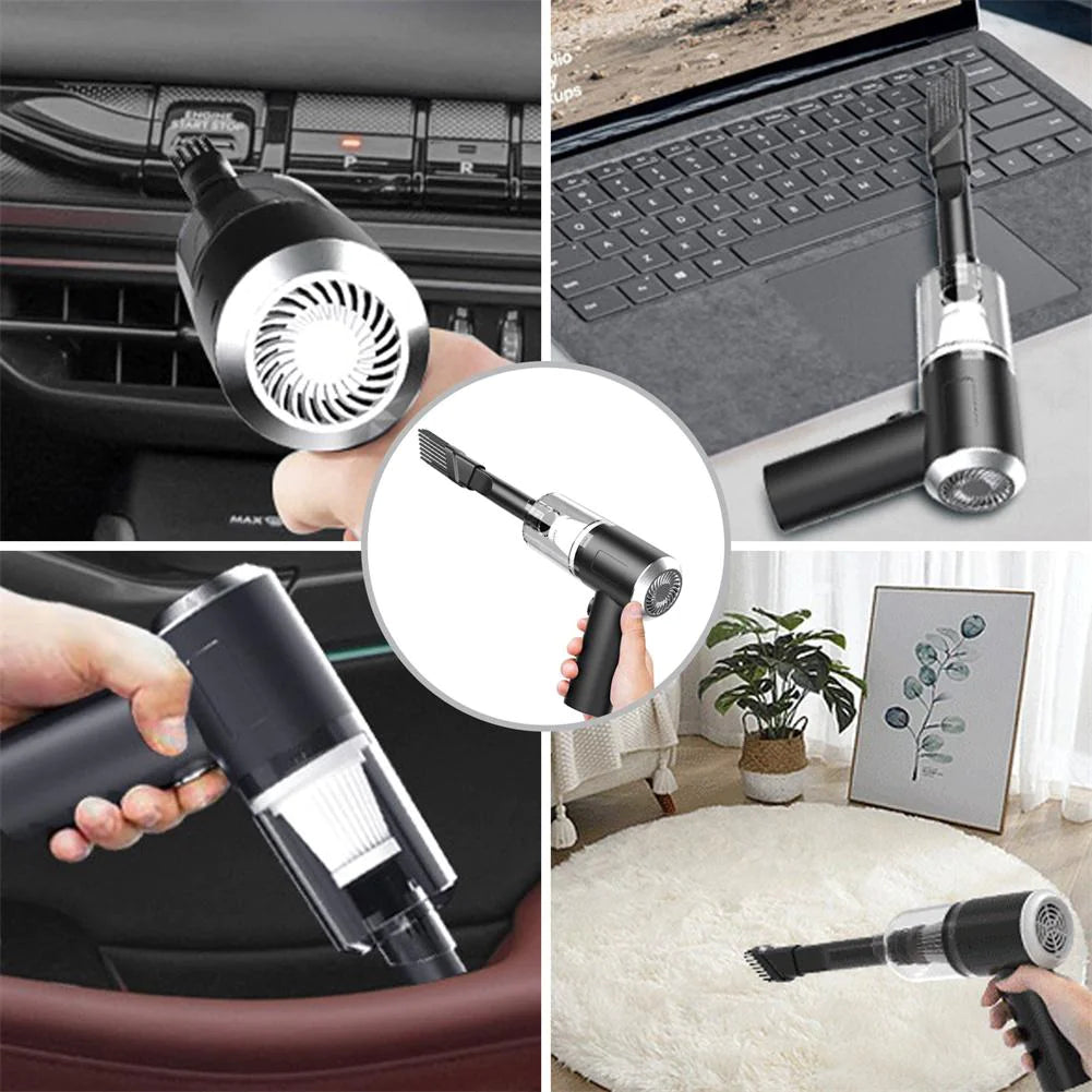 120W Cordless Handheld Vacuum Cleaner Small Mini Portable Car Auto Home Wireless..