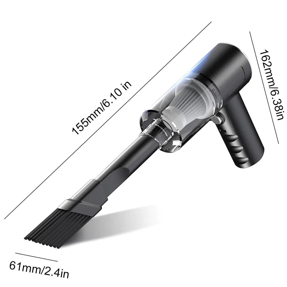 120W Cordless Handheld Vacuum Cleaner Small Mini Portable Car Auto Home Wireless..