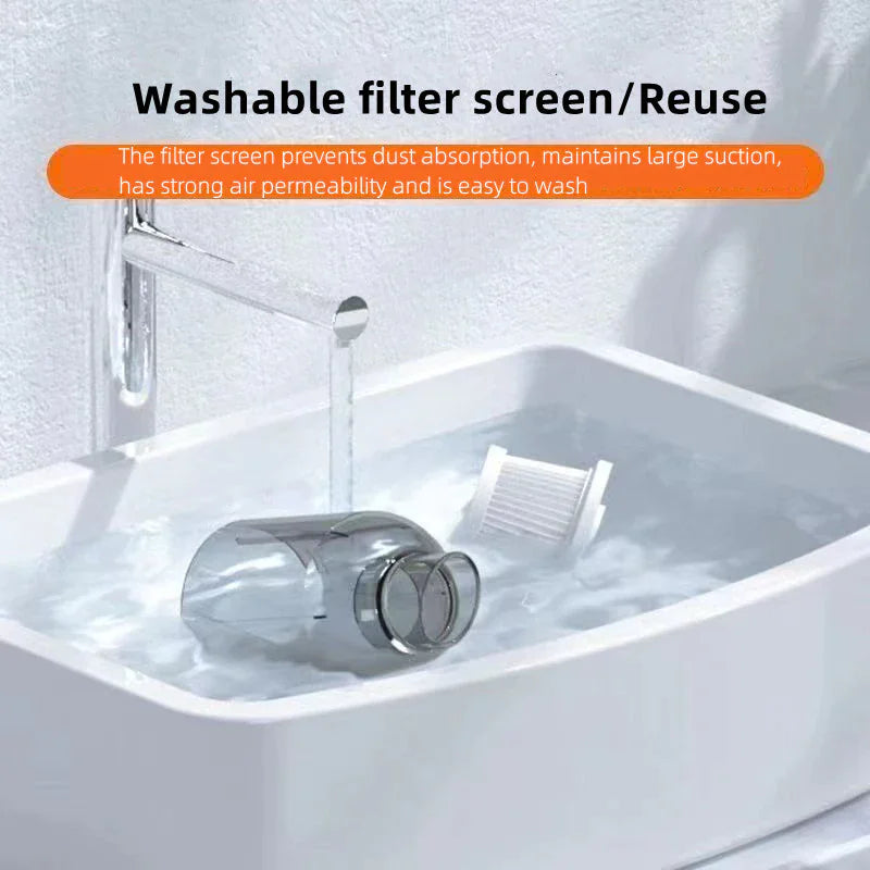 120W Cordless Handheld Vacuum Cleaner Small Mini Portable Car Auto Home Wireless..