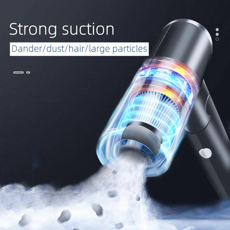 120W Cordless Handheld Vacuum Cleaner Small Mini Portable Car Auto Home Wireless..